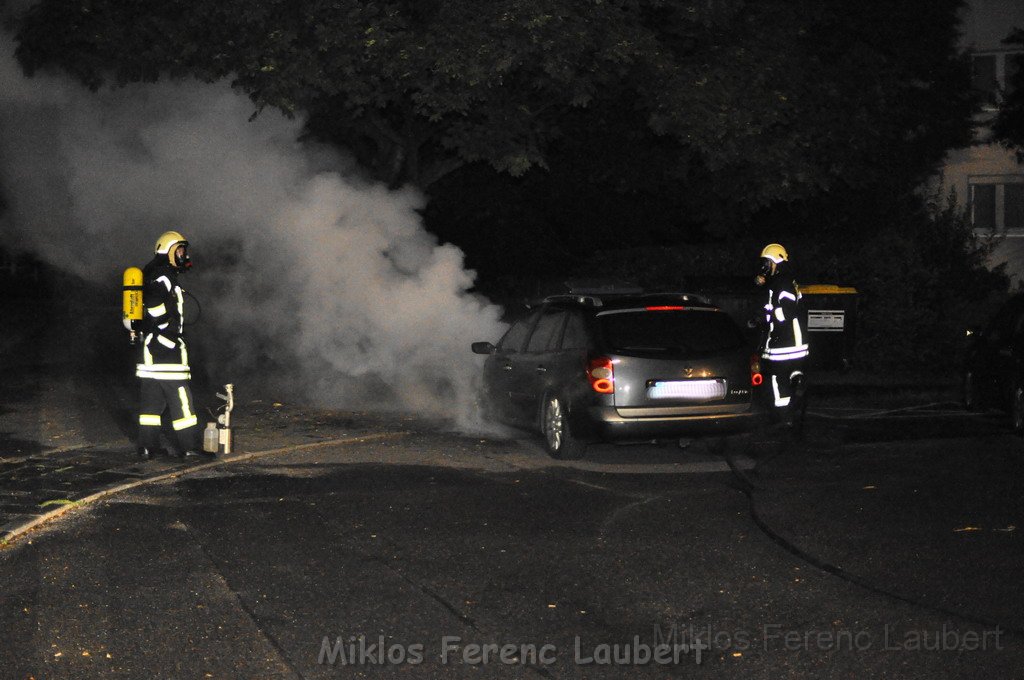Wieder brennende Autos in Koeln Hoehenhaus P028.JPG